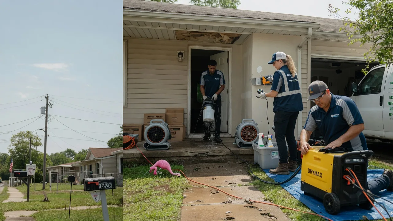 Storm Damage Water Removal in Fort Supply, OK near me